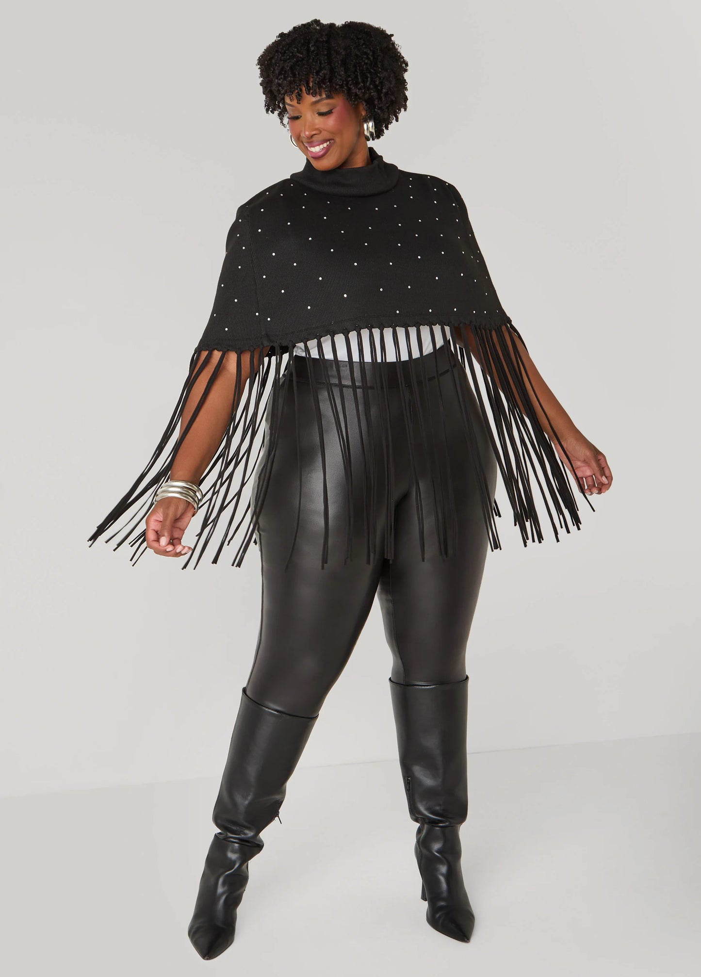 Fringed Crystal Cape