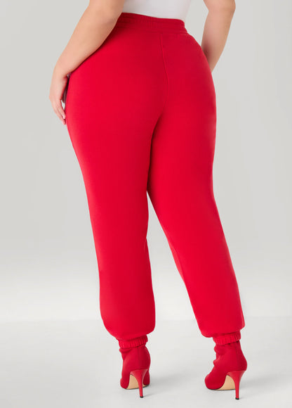 Piped Fleece Joggers