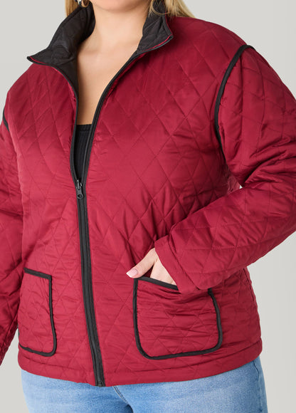 Reversible Quilted Barn Jacket