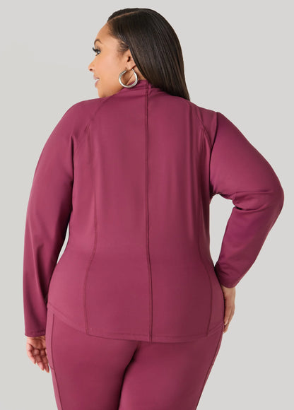 Zip Front Athletic Jacket