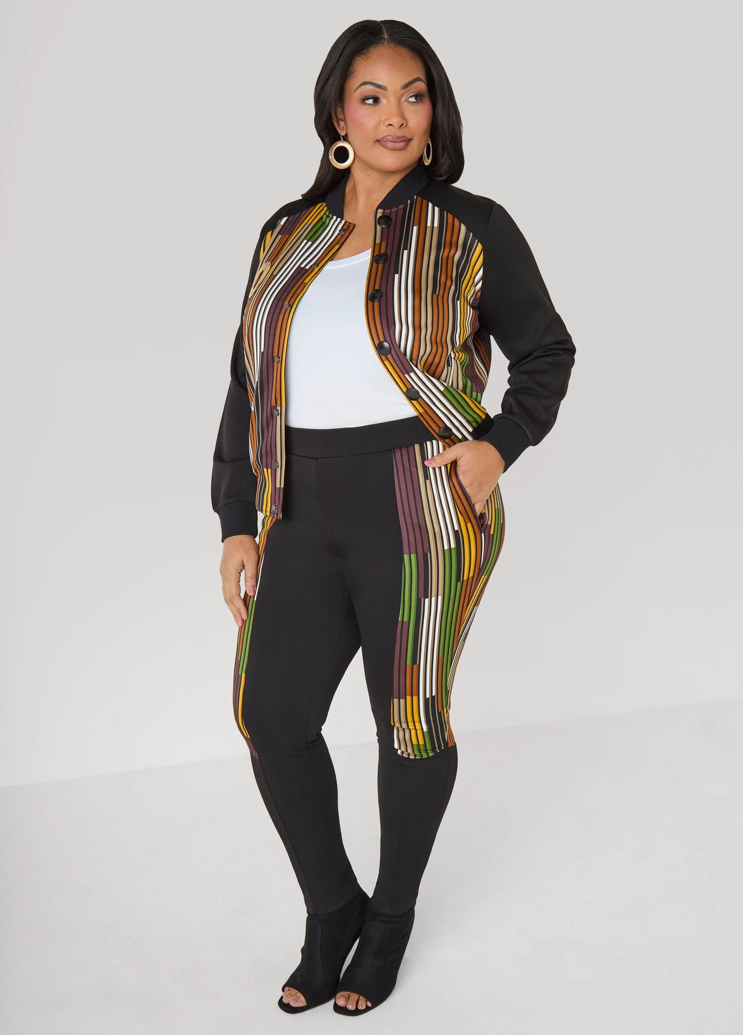 Striped Track Pants