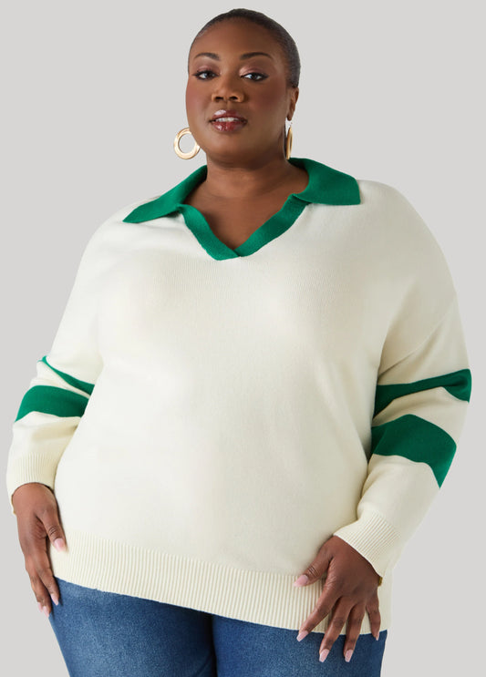 Striped Rugby Sweater