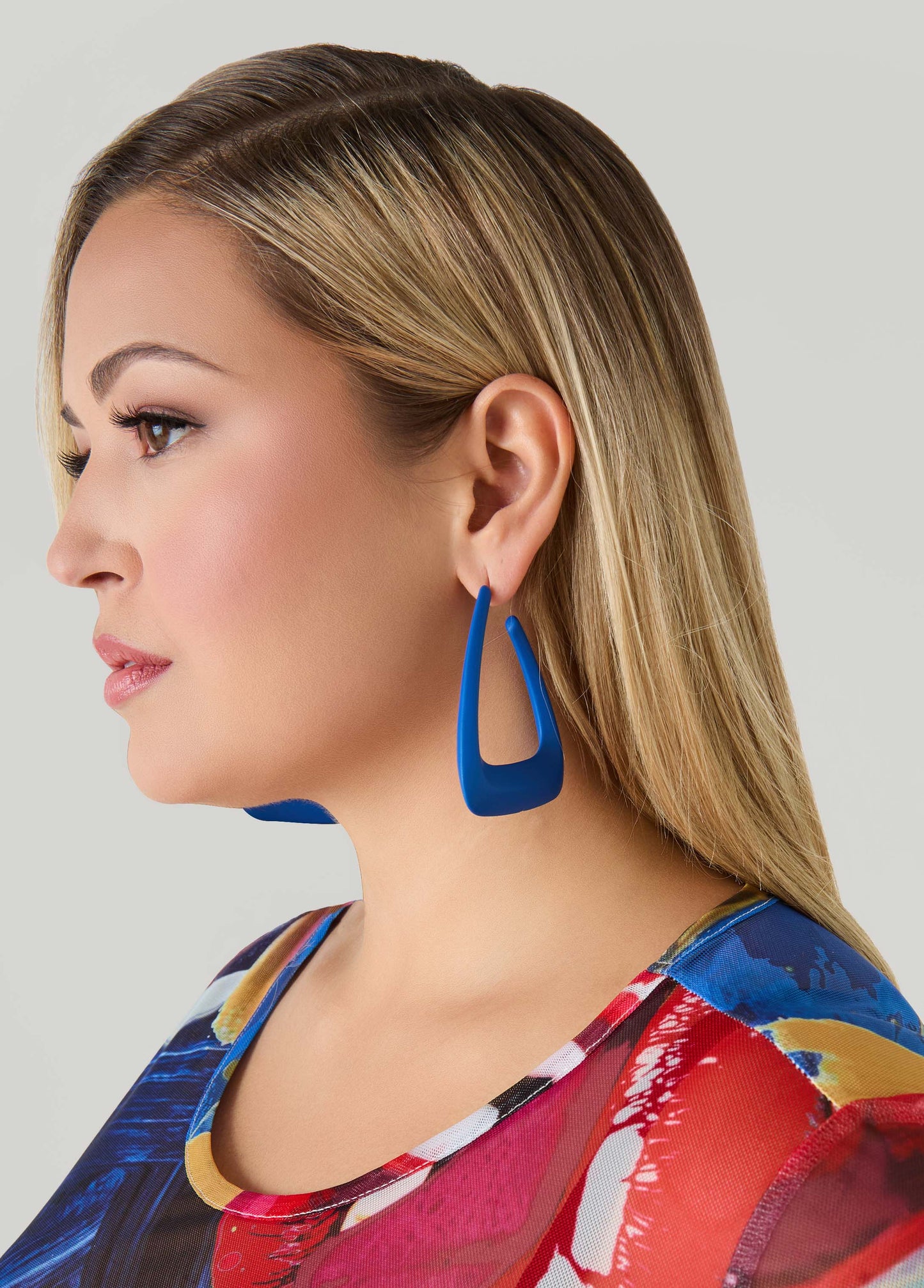 Triangle Coated Earrings