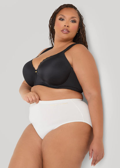 Full Coverage Stretch Cotton Briefs