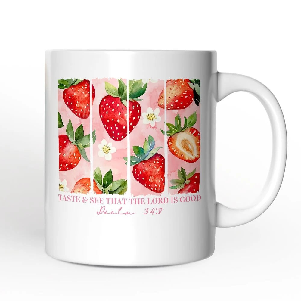 The Lord Is Good Ceramic Mug