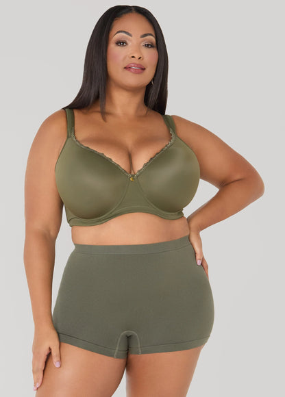 High Waist Seamless Boyshorts