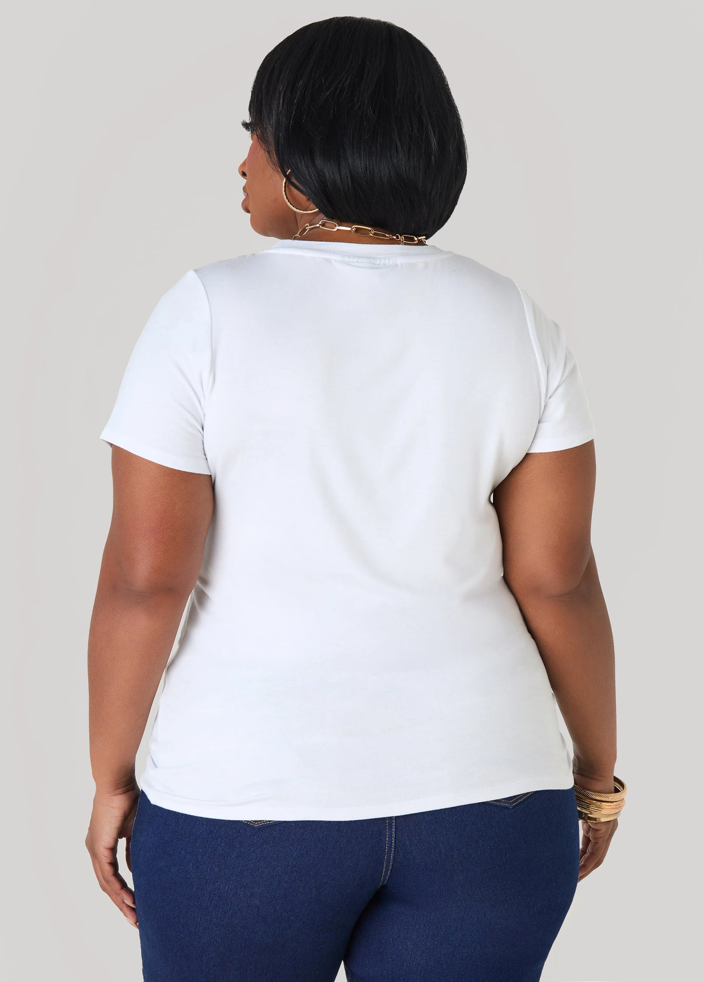Aquarius Glittered Graphic Tee