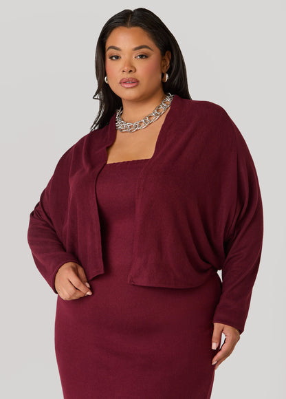Brushed Knit Bolero