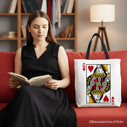 Queen of Hearts Tote Bag