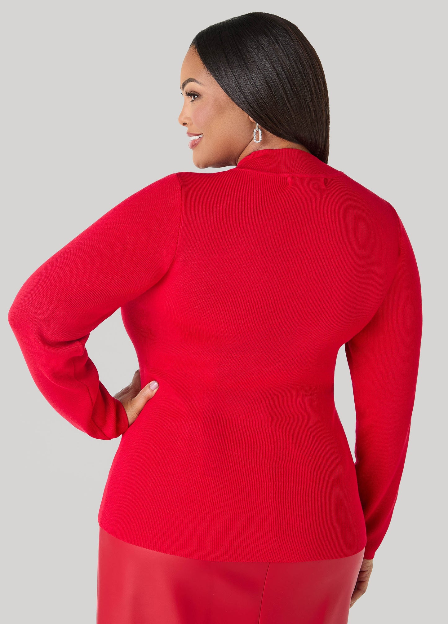 Cutout Crystal Sweater