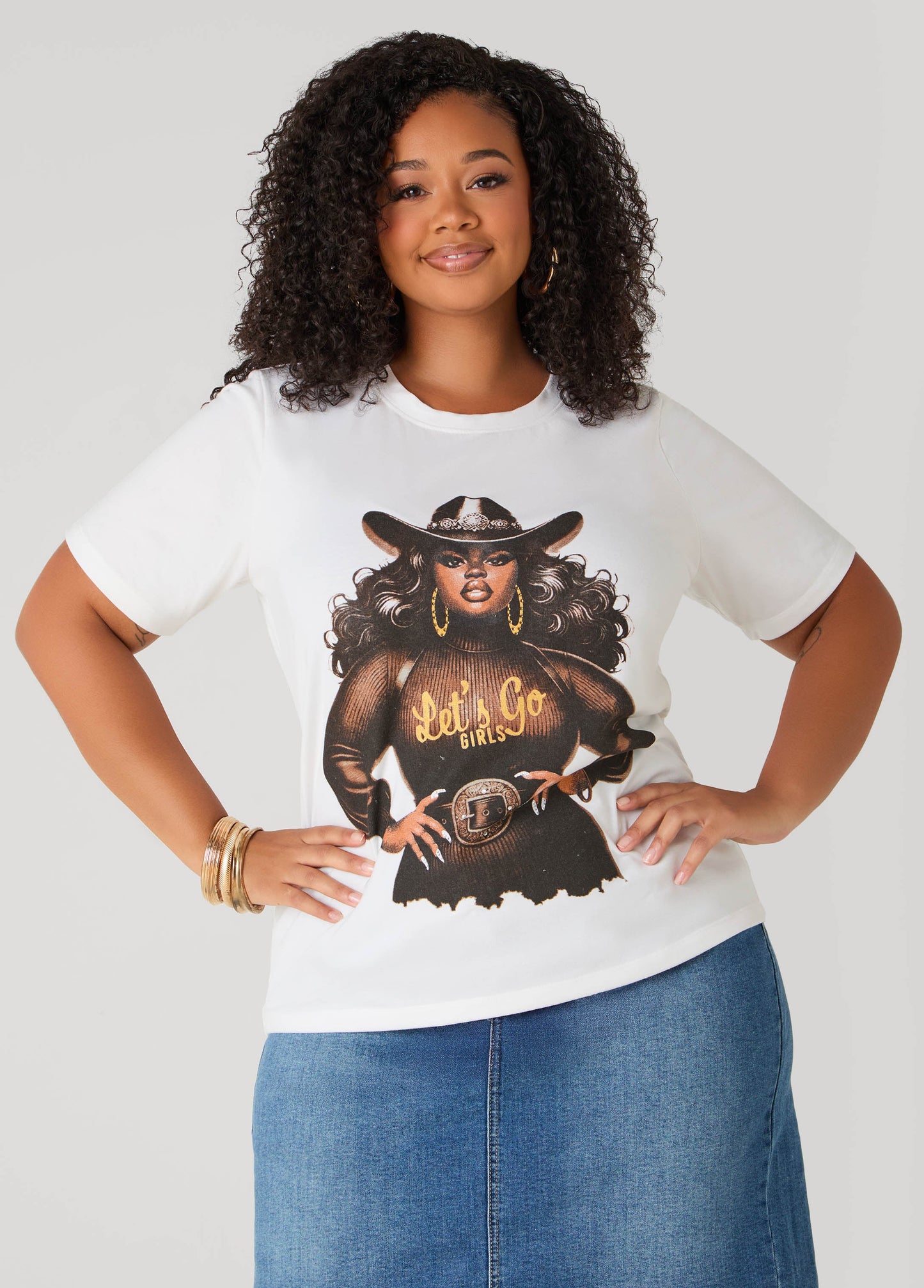 Lets Go Girls Graphic Tee