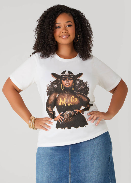 Lets Go Girls Graphic Tee