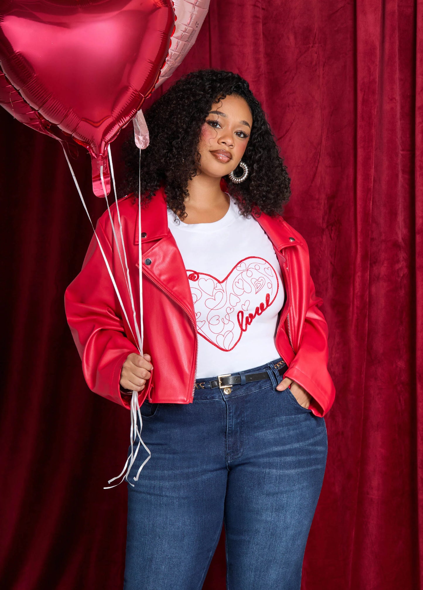 Love Embellished Graphic Tee