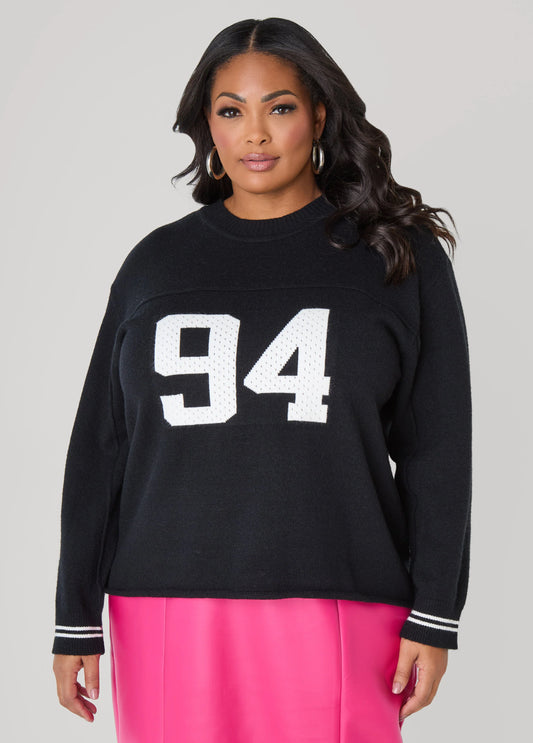 Varsity Pullover Sweater