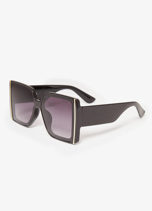 Oversized Square Tinted Sunglasses