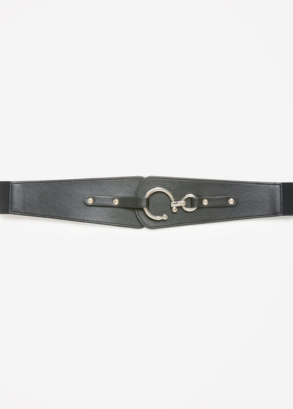 Bull Ring Buckle Stretch Belt