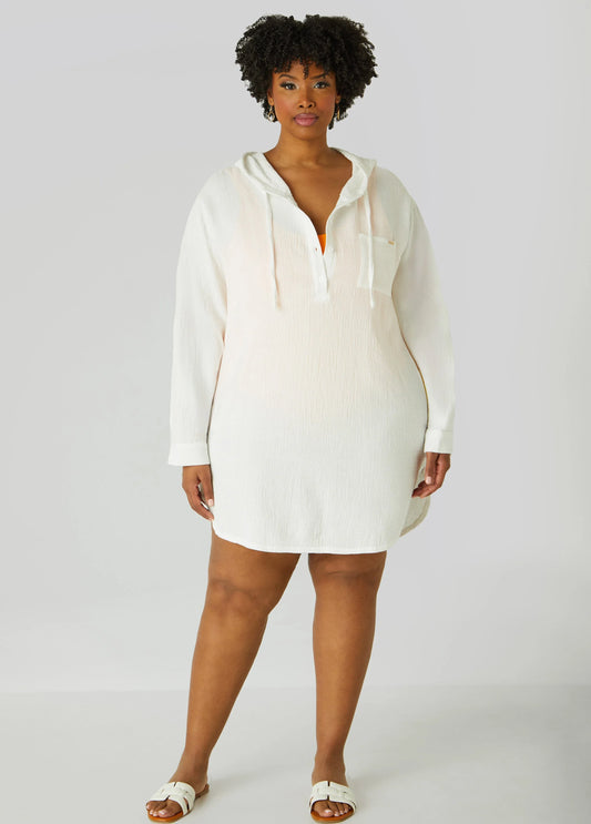 Nicole Miller Cotton Cover Up
