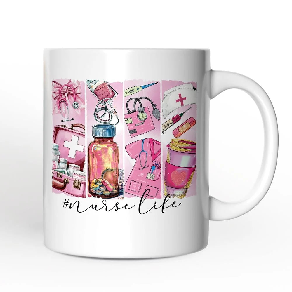 Nurse Life Ceramic Mug