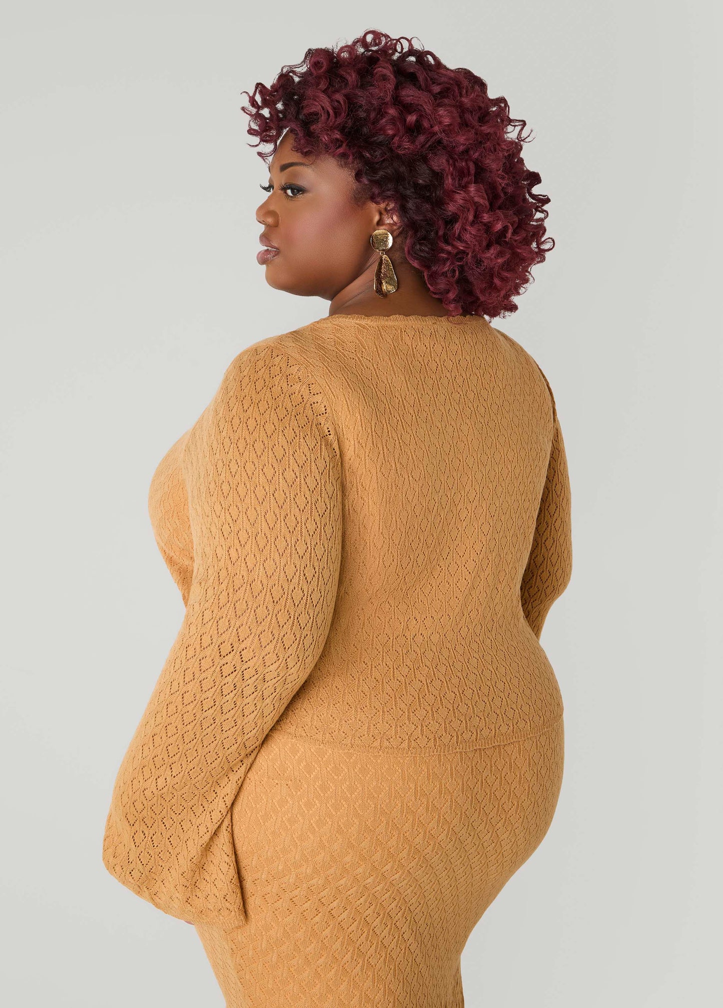 Pointelle Knit Top