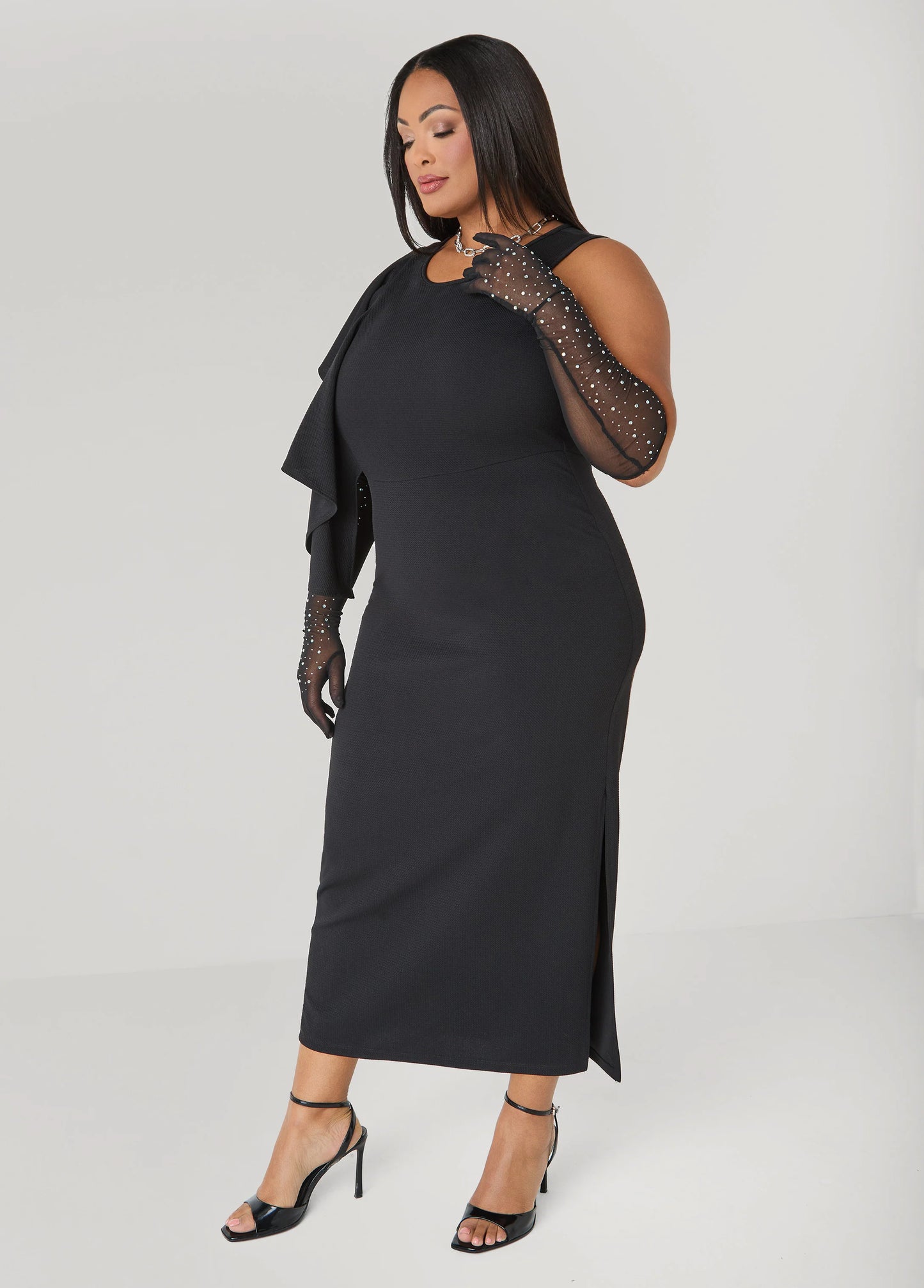 Ruffled Maxi Dress
