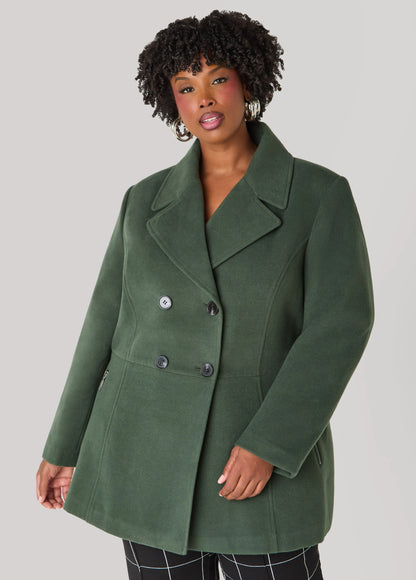 Double Breasted Peacoat