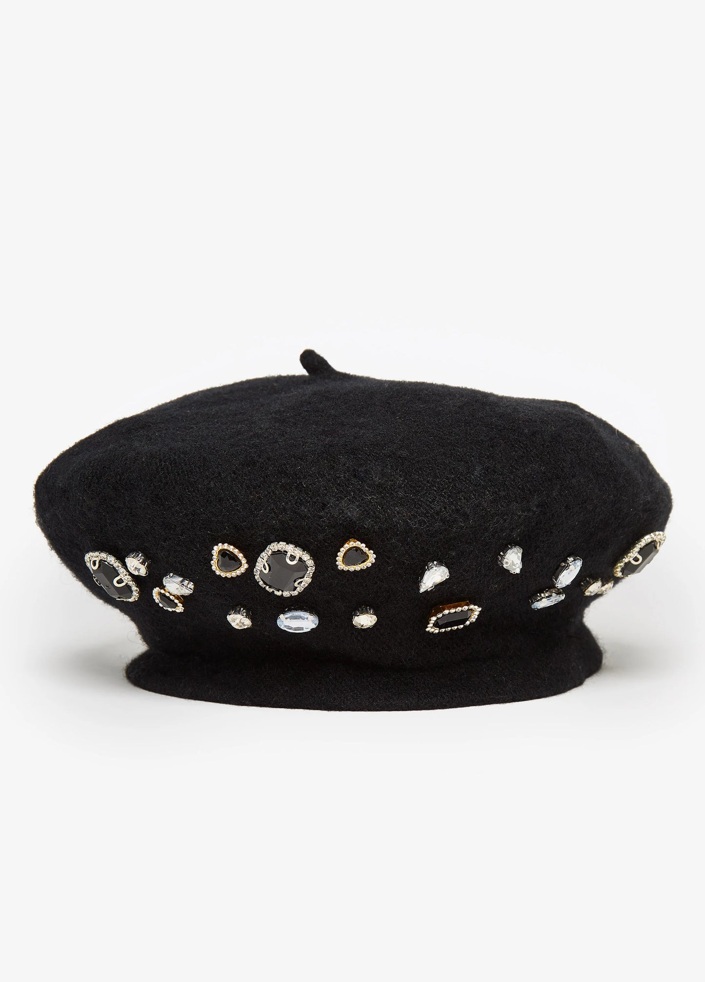 Knitted Crystal Beret