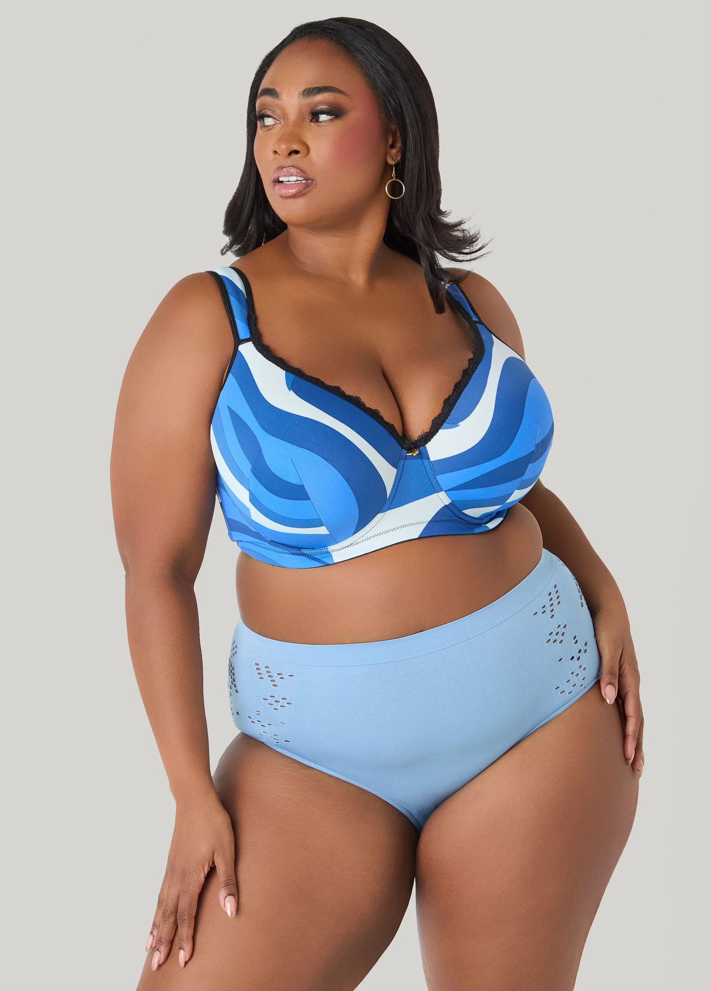 Seamless Cutout High Waist Briefs
