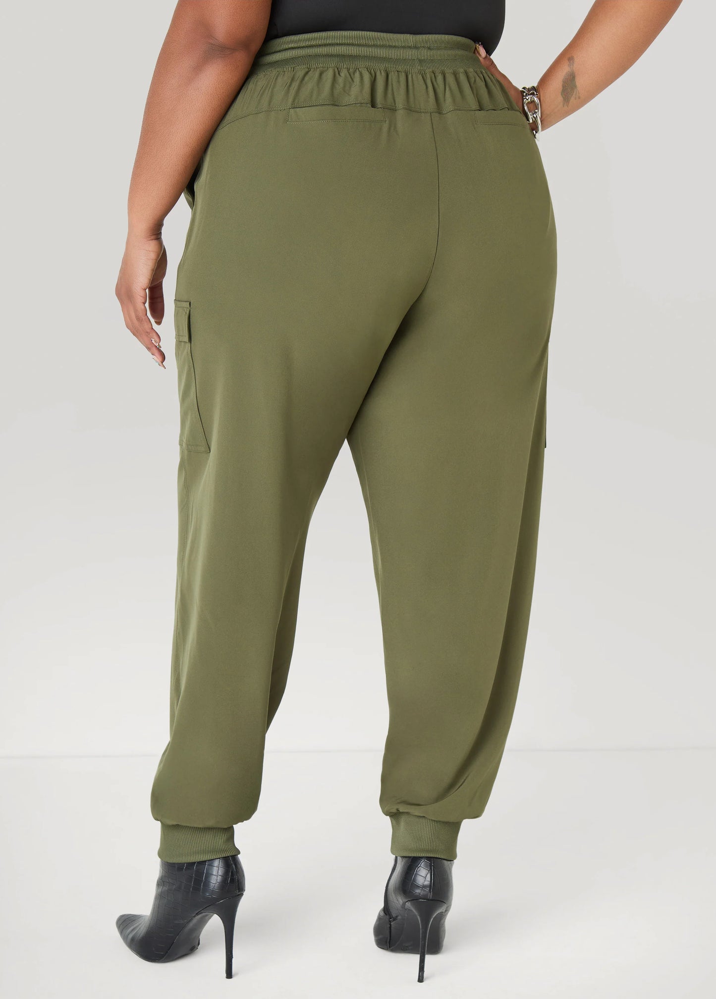 High Rise Cargo Joggers