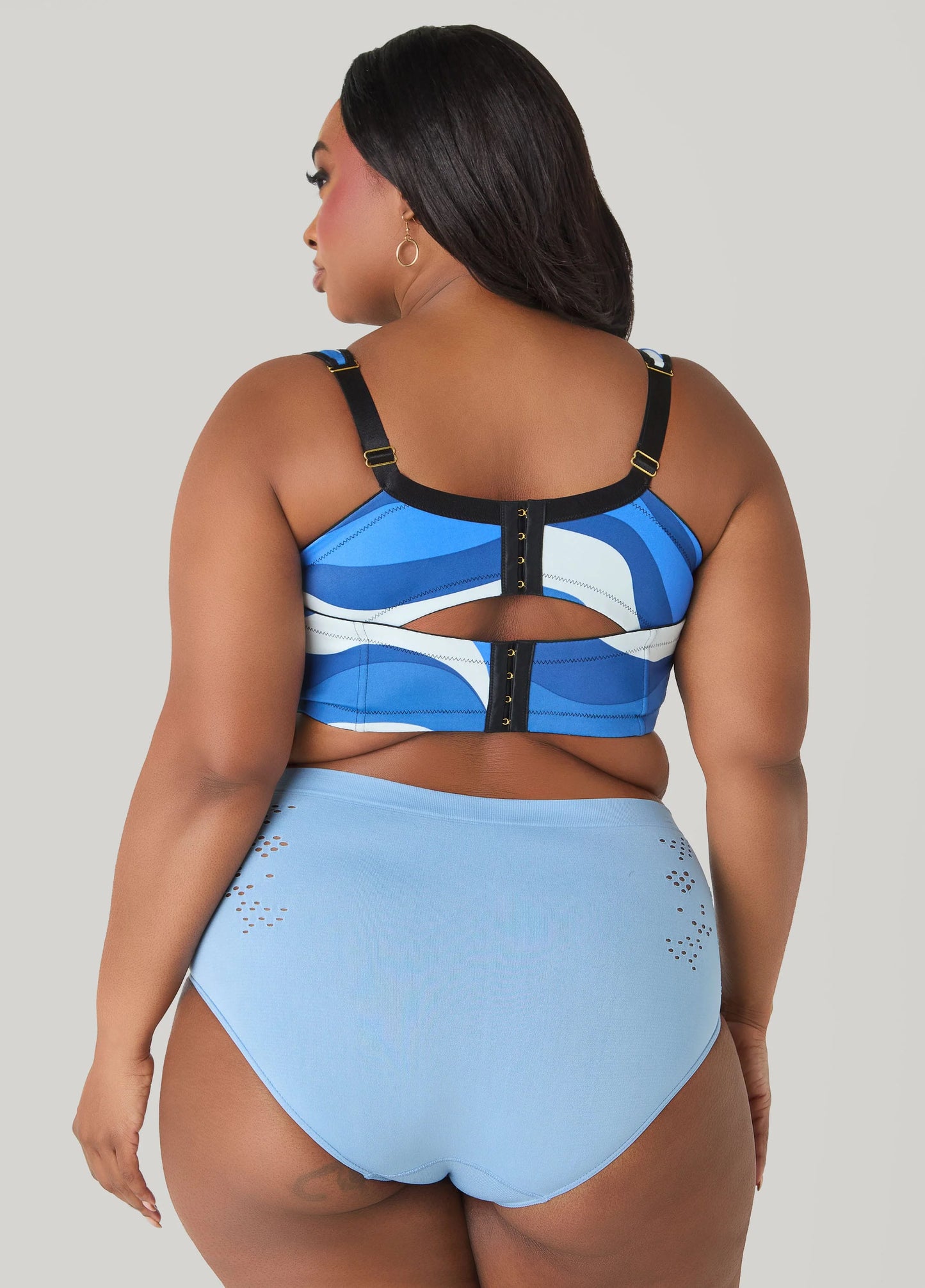 Seamless Cutout High Waist Briefs