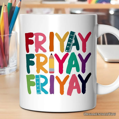 Friyay Teacher Ceramic Mug