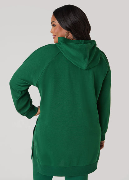 Oversized Side Split Hoodie
