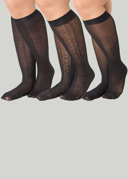 3 Pack Trouser Socks