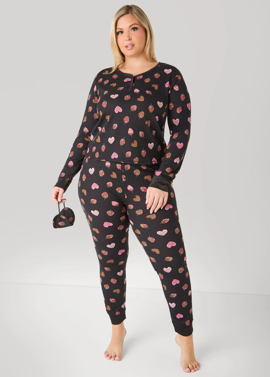 UnBearably Cute 3 Pc Pajama Set