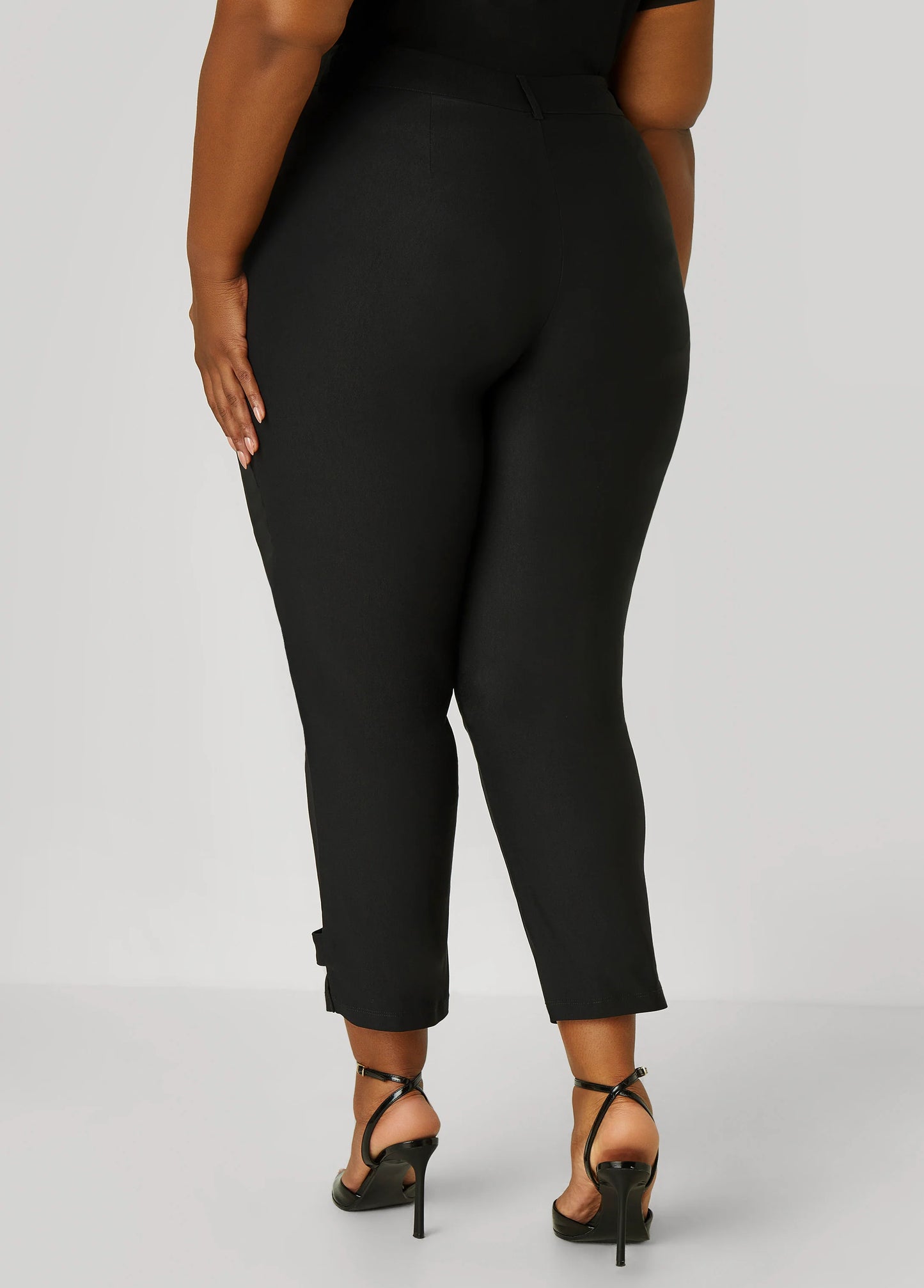 Millennium Tab Detail Ankle Pants