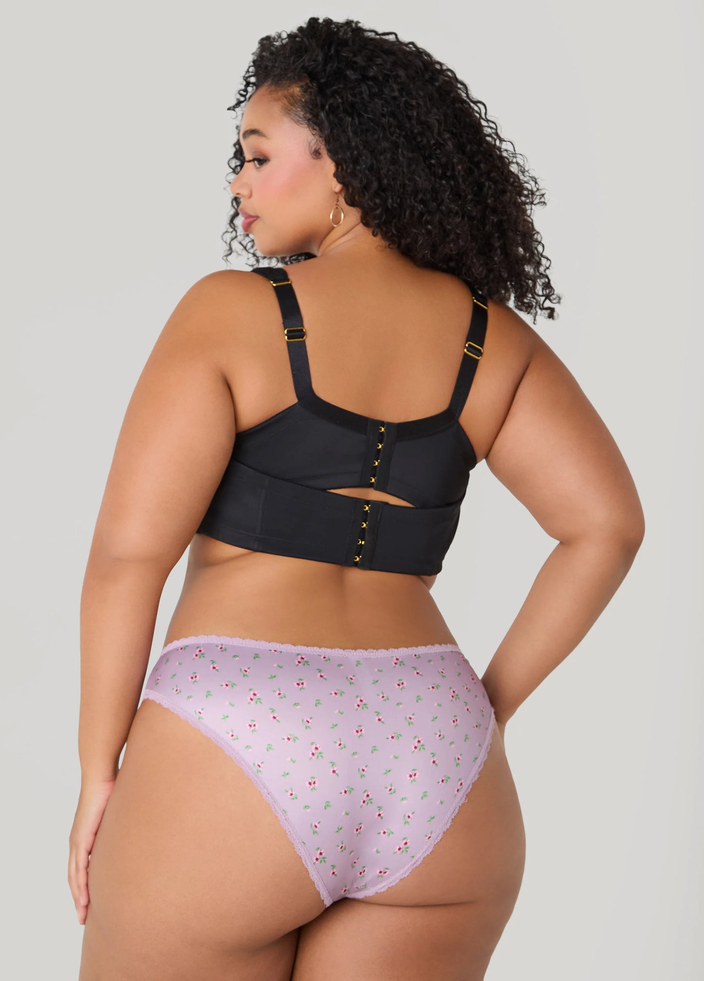 3 Pack Lace Trimmed Bikini Panties