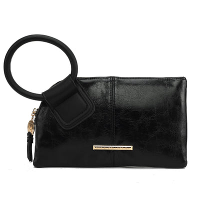 Simone Textured Wristlet
