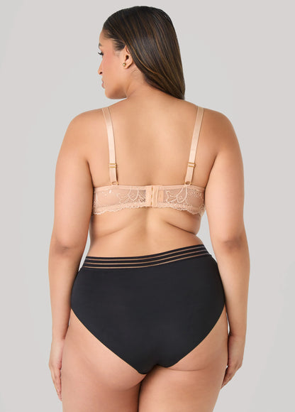 Microfiber Sheer Waist Briefs