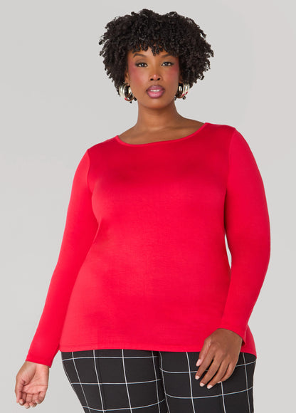 Basic Long Sleeve Jersey Tee