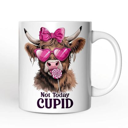 Not Today Cupid Ceramic Mug