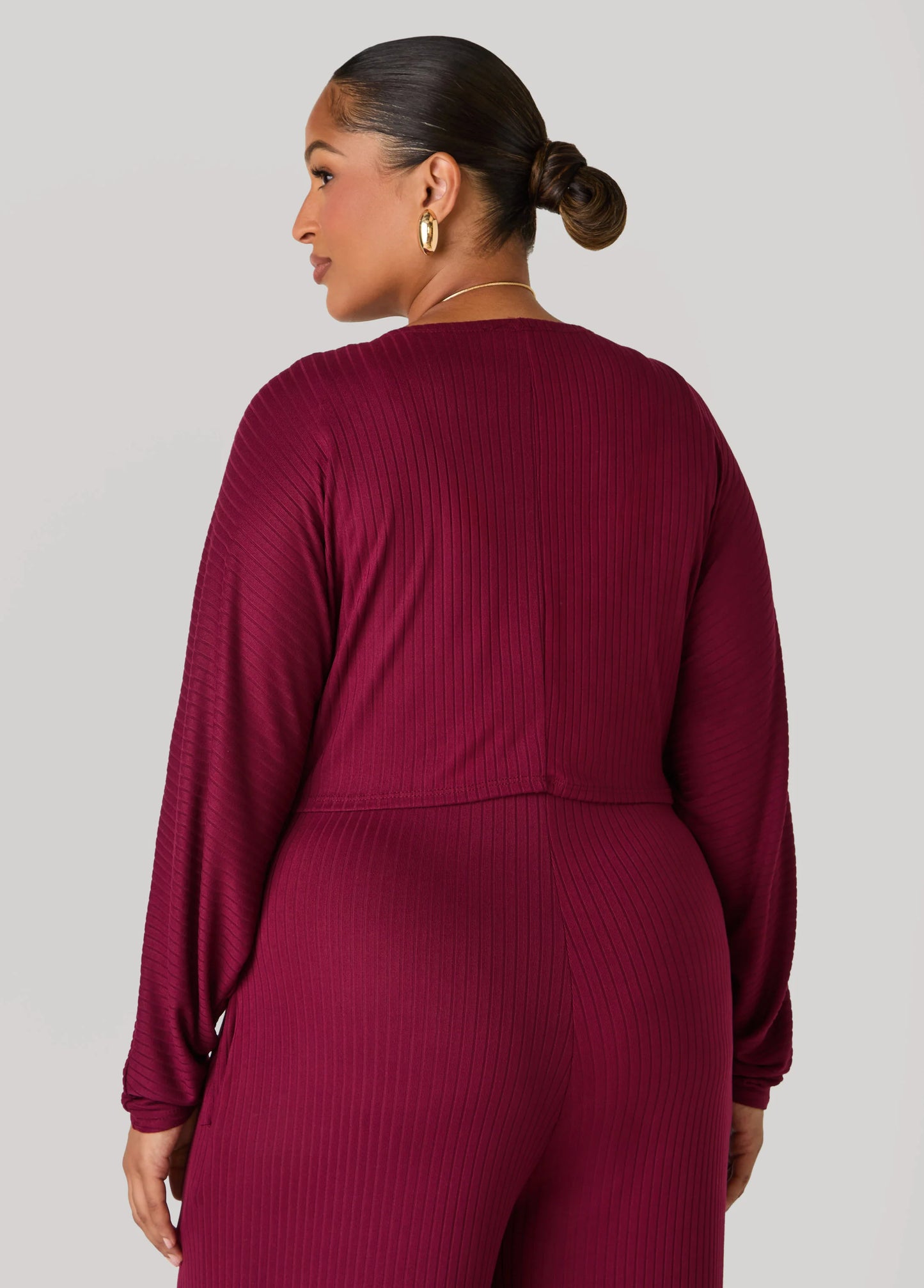 Ribbed Bolero