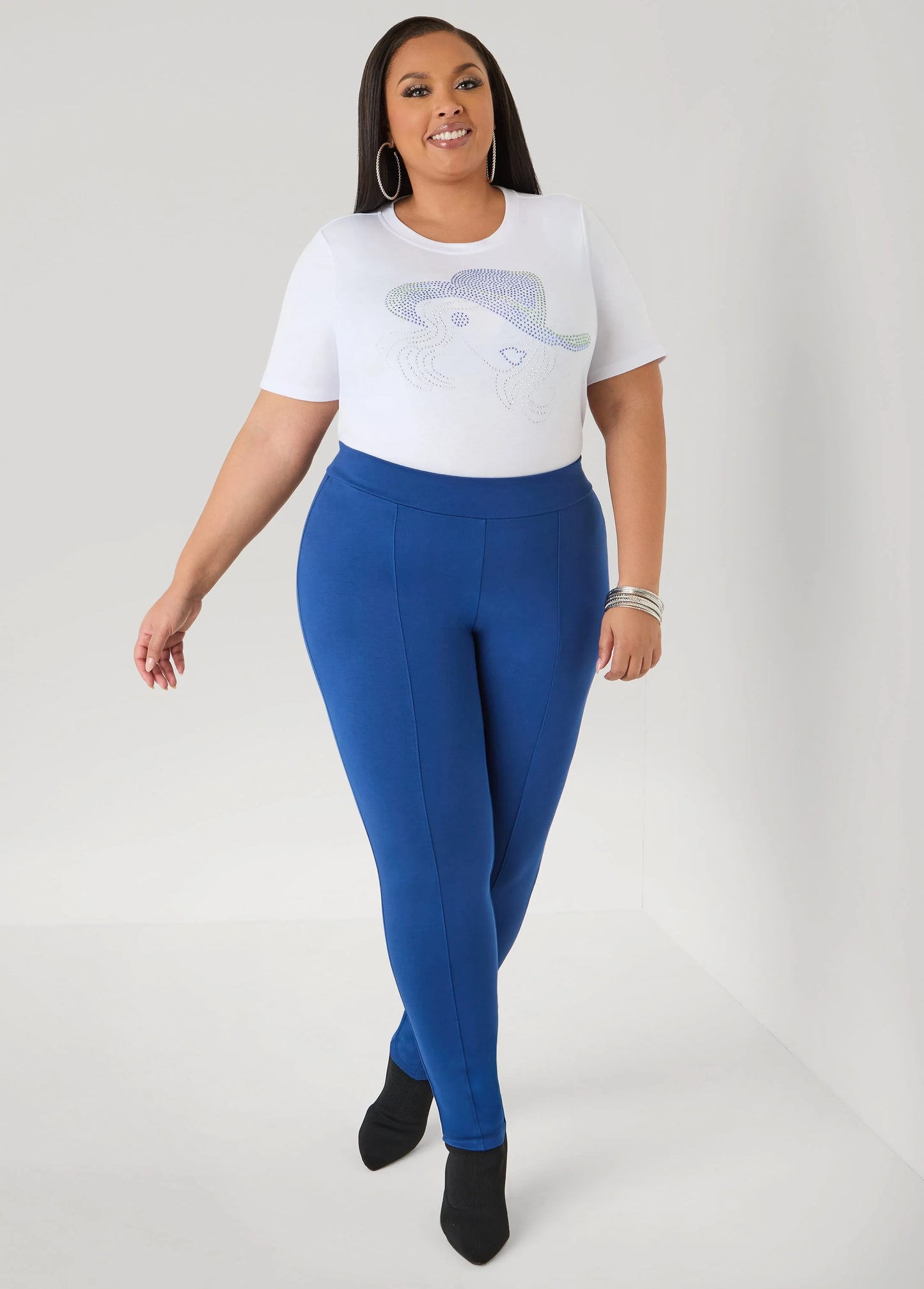 Ponte Seamed Leggings