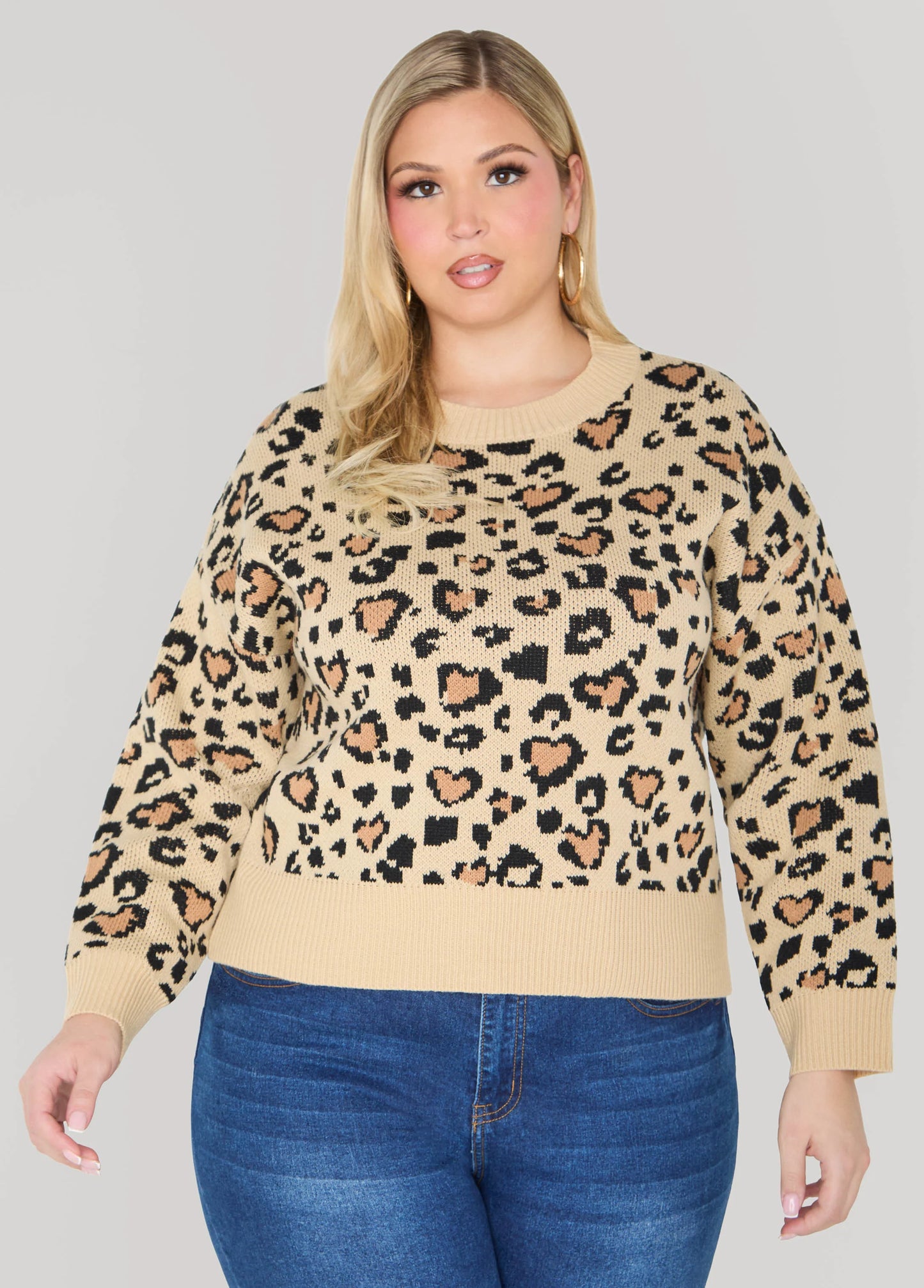 Leopard Crewneck Sweater