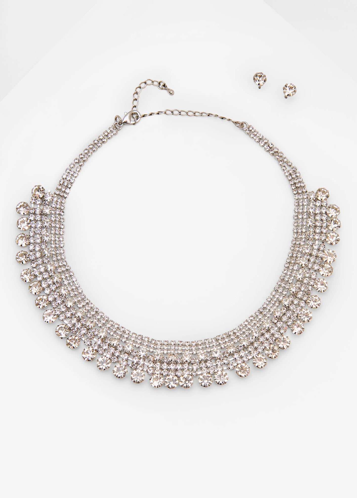 Layered Crystal Necklace