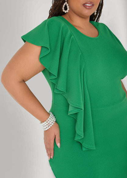 Ruffled Maxi Dress