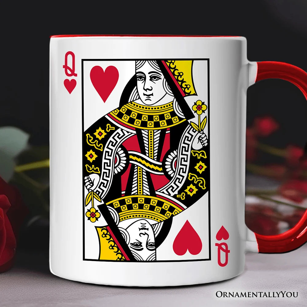 Queen Of Hearts Ceramic Mug