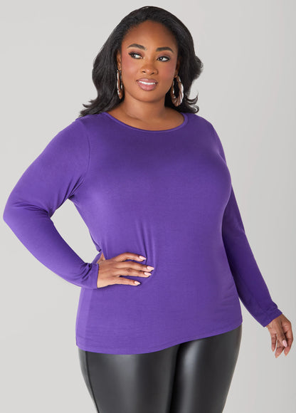 Basic Long Sleeve Jersey Tee