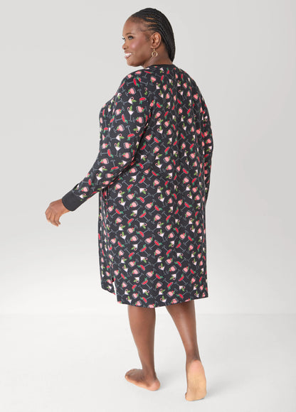 Pillow Talk Wine Glass Sleepshirt
