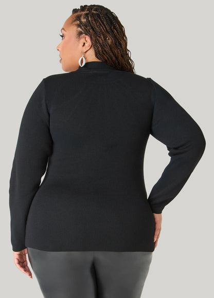 Cutout Crystal Sweater