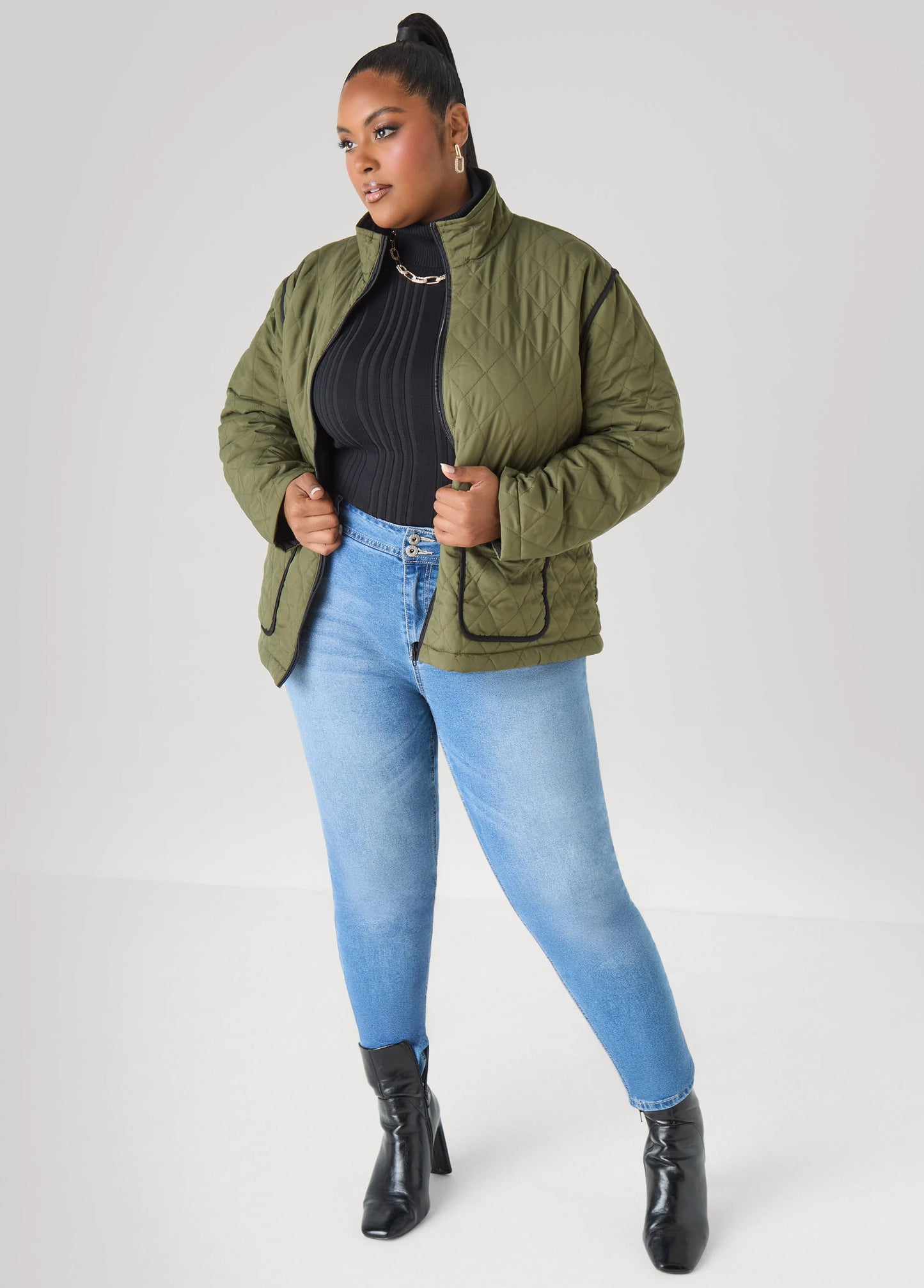Reversible Quilted Barn Jacket