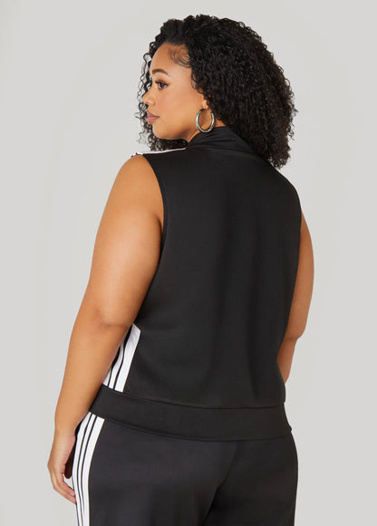 Striped Track Vest